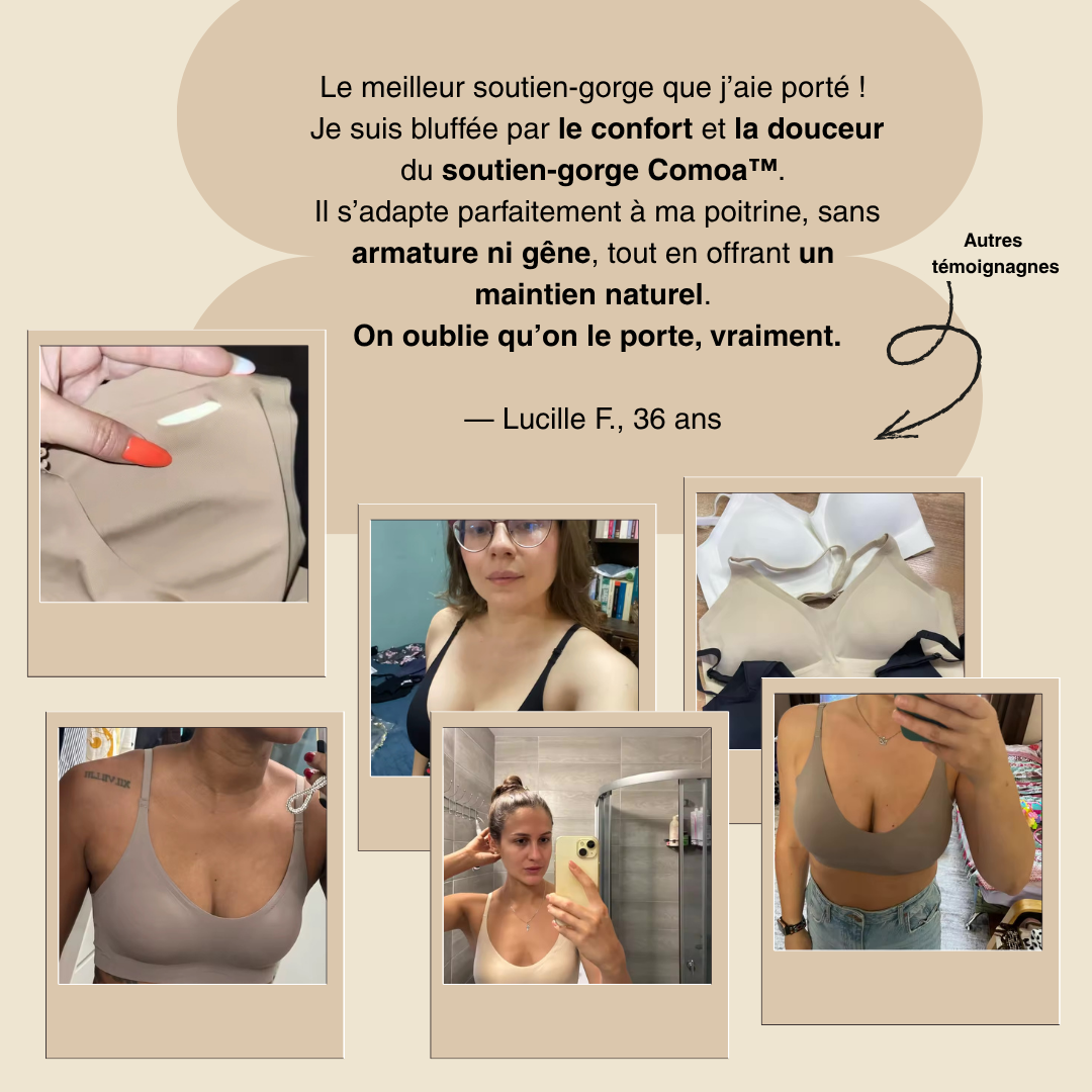 Comoa™ - Le soutien gorge seconde peau